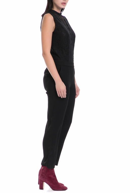 GUESS-Γυναικεία ολόσωμη φόρμα ELDA GUESS μαύρη 